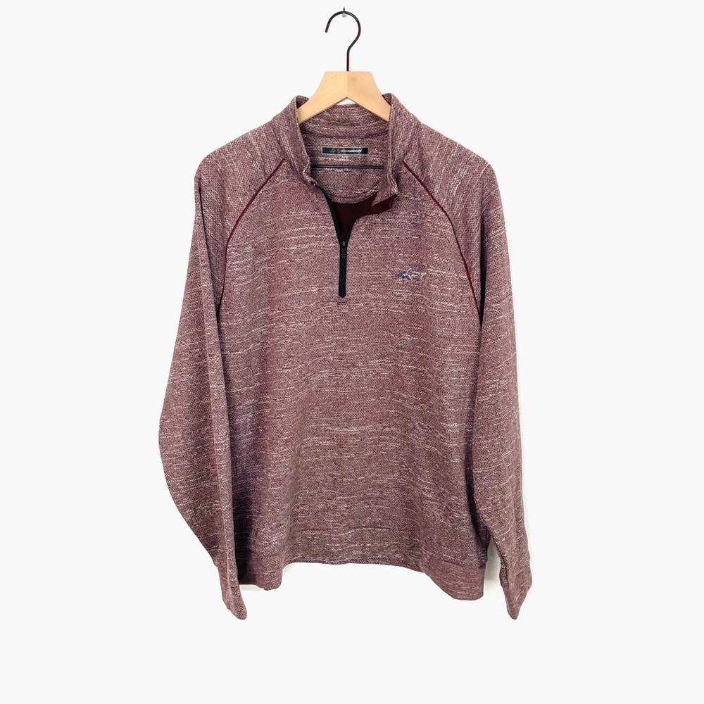 NEW Greg Norman Athletic Quarter-Zip Pullover